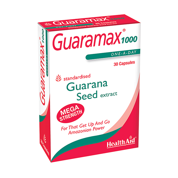 HEALTH AID GUARAMAX 1000MG X30 CAPSULES