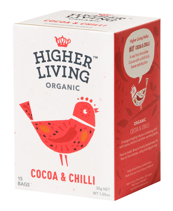 HIGHER LIVING COCOA & CHILLI