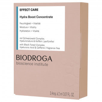 BIODROGA EFFECT CARE HYDRA BOOST CONCENTRATE X 3 AMPULES