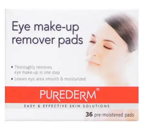 PUREDERM EYE MAKE-UP REMOVER PADS