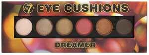 W7 DREAMER EYE CUSHION COLOUR PALETTE