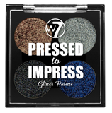 W7 PRESSED TO IMPRESS GLITTER PALETTE STYLE ICON