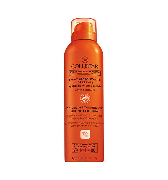 COLLISTAR MOISURISING TANNING SPRAY SPF 20 AEROSOL 200ML