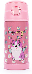 TRI-COASTAL K30058-30635 UNICORN KITTY INSULATED STELL BOTTLE 500ML