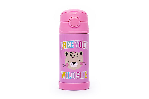 TRI-COASTAL K30058-30711 BE YOUR WILD SIDE INSULATED BOTTLE
