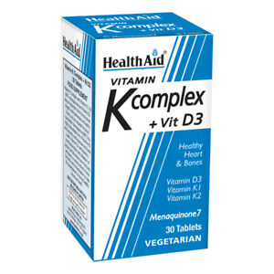 HEALTH AID K COMPLEX X 30 TABS