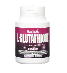 HEALTH AID L-GLUTATHIONE 250MG X60