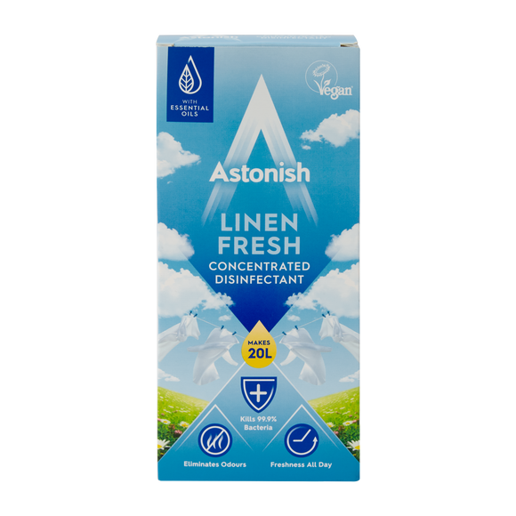 ASTONISH CONCENTRATED DISINFECTANT LINEN FRESH 500ML