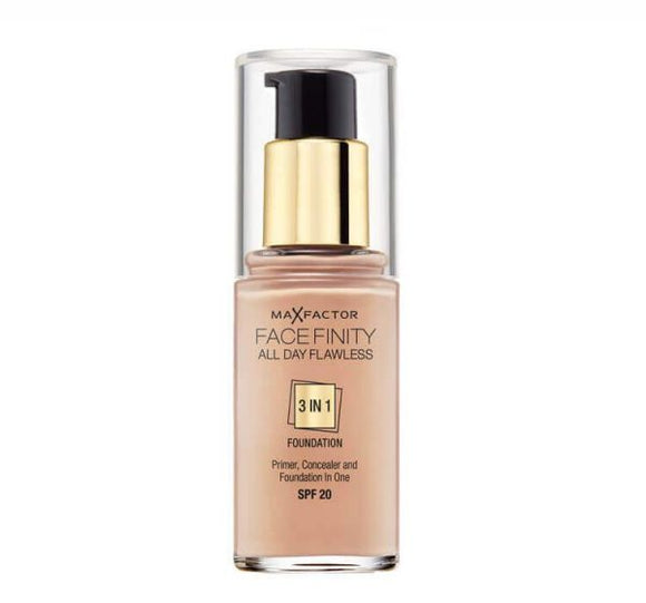 MAX FACTOR FACE FINITY 3 IN 1 FOUNDATION 60