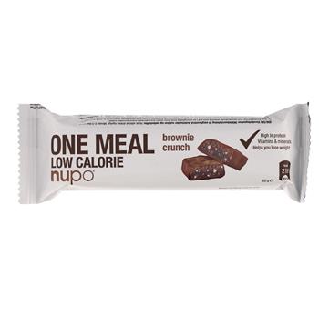 NUPO ONE MEAL BAR BROWNIE CRUNCH 60G