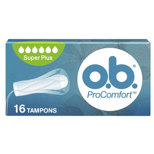 OB PRO COMFORT TAMPONS SUPER PLUS X 16