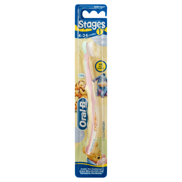 ORAL B STAGES 1 TOOTHBRUSH