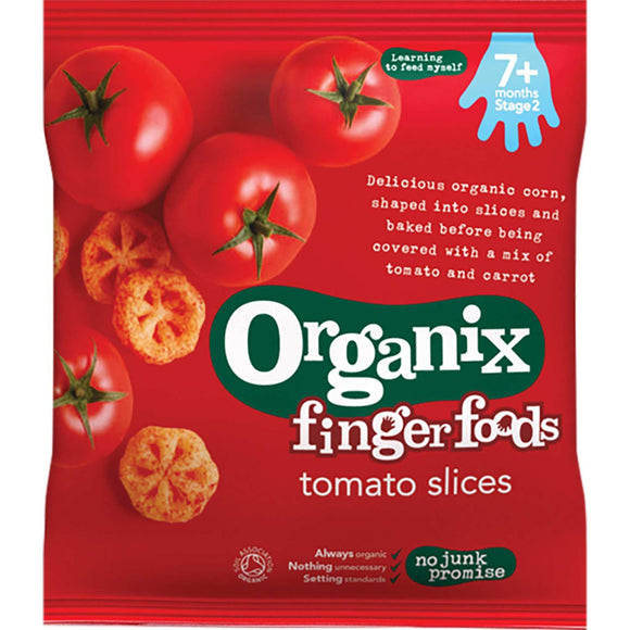ORGANIX FINGER FOODS TOMATO SLICES 20G