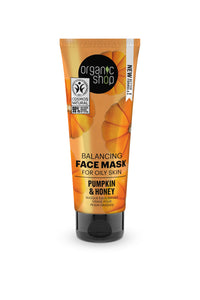 ORGANIC SHOP 40858E PUMPKIN & HONEY BALANCING FACE MASK 75ML