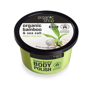 EUROBIO ORGANIC SHOP 2523E TROPICAL BAMBOO BODY POLISH 250ML