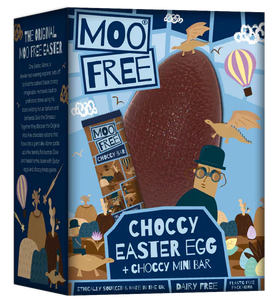 MOO FREE CHOCCY EASTER EGG + CHOCCY MINI BAR (DAIRY FREE)