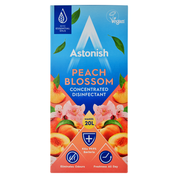 ASTONISH CONCENRATED DISINFECTANT PEACH BLOSSOM 500ML
