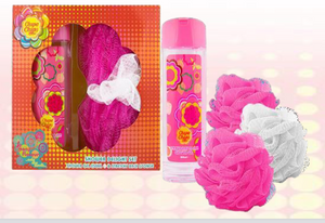 CHUPA CHUPS SET SHOWER GEL 250ML + BATH SPONGE