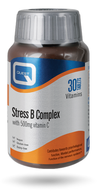 QUEST STRESS B COMPLEX 500MG X 30 TABLETS
