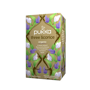 PUKKA THREE LICORICE X 20 BAGS