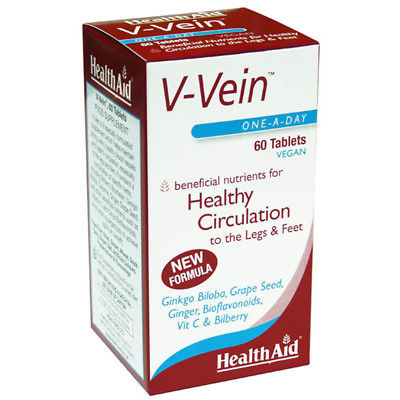 HEALTH AID V-VEIN TABS X60