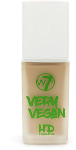 W7 VERY VEGAN HD FOUNDATION NATURAL BEIGE