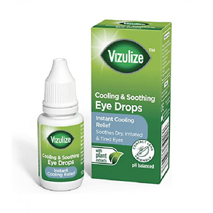 VIZULIZE  COOLING & SOOTHING EYE DROPS 10ML