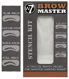 W7 BROW MASTER STENCIL KIT