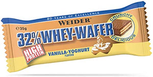 WEIDER 32% WHEY WAFER VANILLA YOGHURT 35G