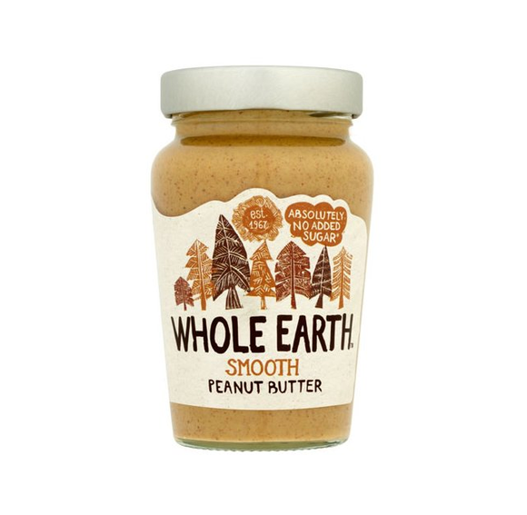 WHOLE EARTH SMOOTH PEANUT BUTTER