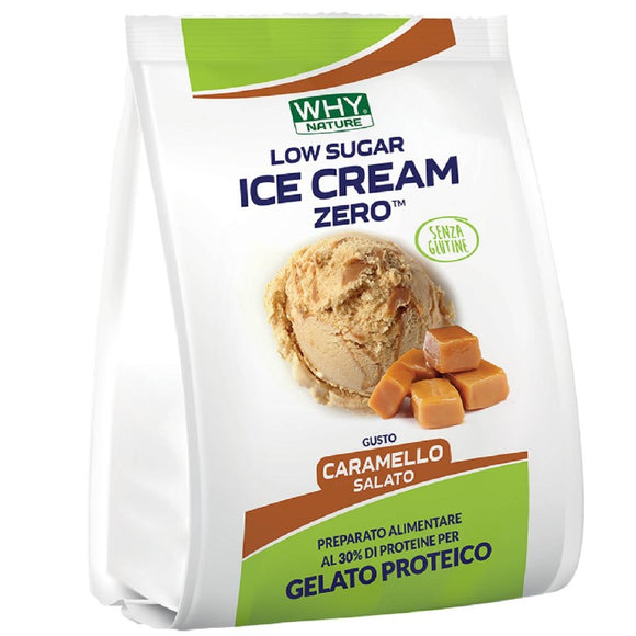 WHY NATURE LOW SUGAR ICE CREAM SALTED CARAMEL 200G