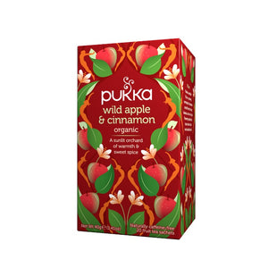 PUKKA WILD APPLE & CINNAMON X20