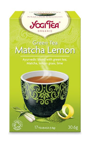 YOGI GREEN TEA MATCHA LEMON