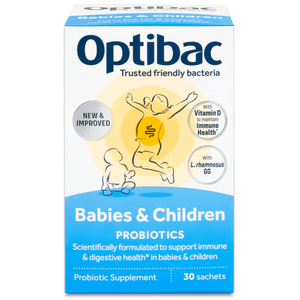 OPTIBAC PROBIOTICS FOR BABIES & CHILDREN X 30 SACHETS