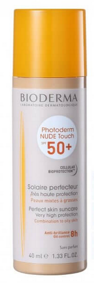 BIODERMA PHOTODERM NUDE TOUCH SPF 50+ NATURAL 40ML