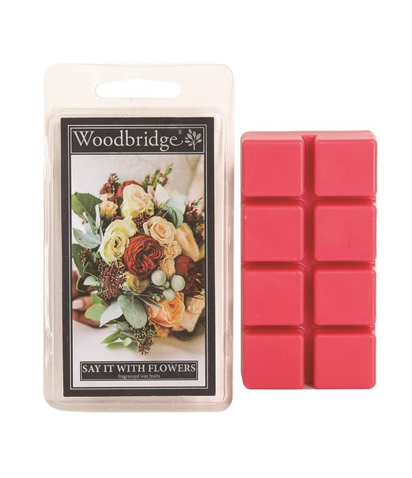 WOODBRIDGE FRAGRANCED WAX MELTS SAY IT WITH FLOWERS