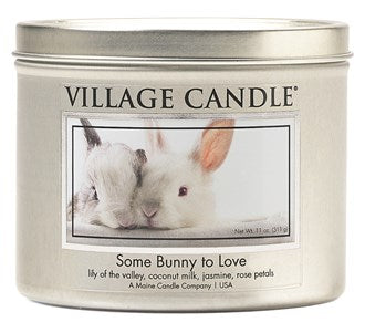 VILLAGE CANDLE SOME BUNNY TO LOVE