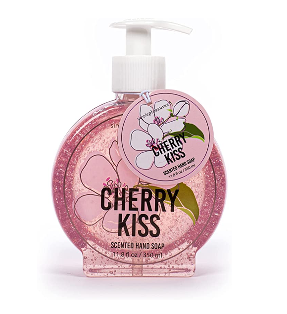 SIMPLE PLEASURES F31062-30635 CHERRY KISS SCENTED HAND SOAP 350ML
