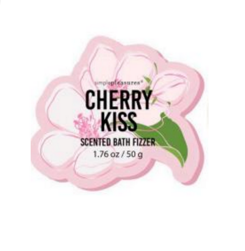 SIMPLE PLEASURES F30293-30661 CHERRY KISS SCENTED BATH FIZZER