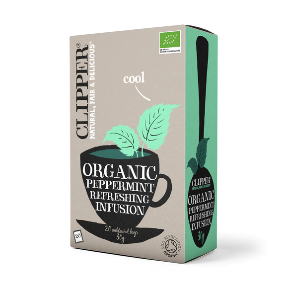 CLIPPER ORGANIC PEPPERMINT INFUSION X 20 BAGS