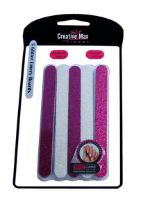 CREATIVE MAX 11602 GLITTER EMERY BOARD