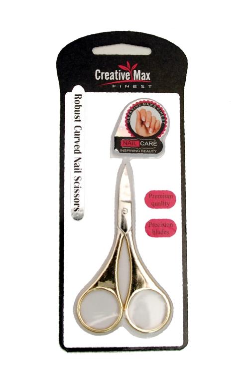 CREATIVE MAX 11624 ROBUST CURVED NAIL SCISSOR