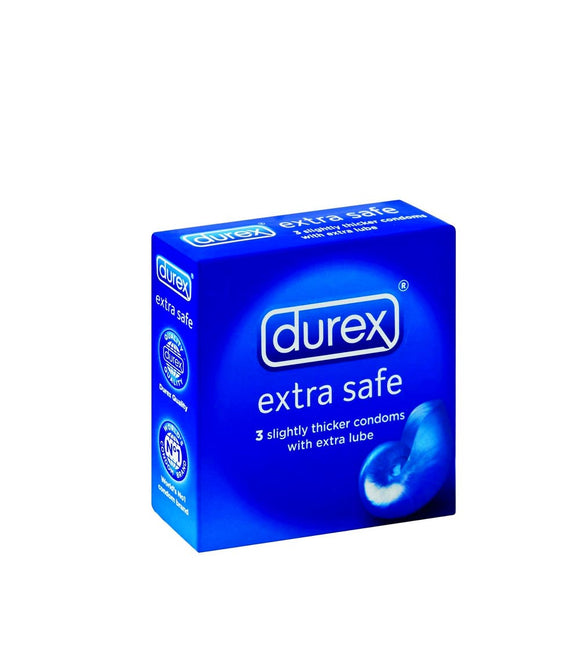 DUREX EXTRA SAFE CONDOMS X3