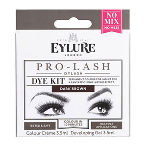 EYLURE DYLASH DYE KIT DARK BROWN