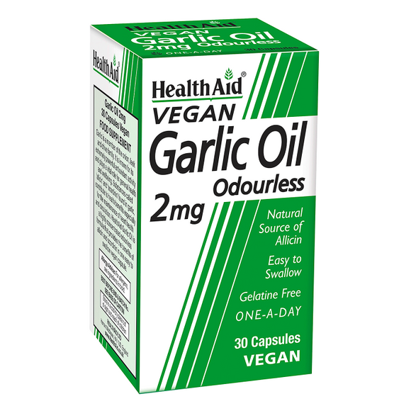 HEALTH AID MEGA GARLIC OIL X30