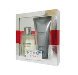 HOMME SPORT GIFT SET EAU DE TOILETTE 100ML & BODY WASH 125ML