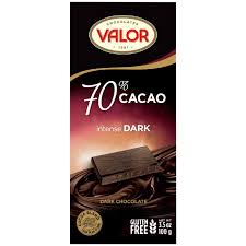 VALOR 70% DARK CHOCOLATE