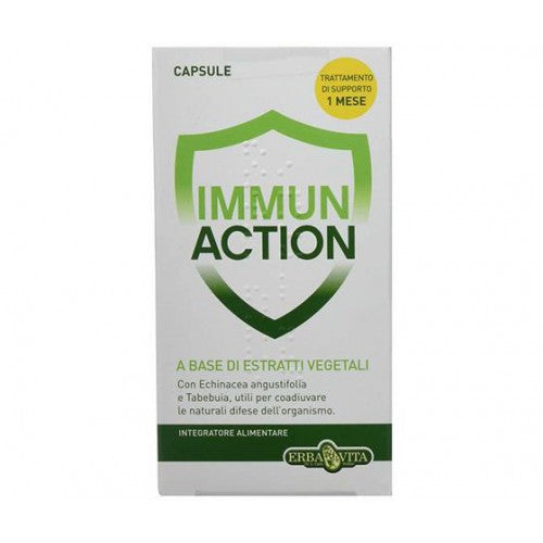 ERBAVITA IMMUNACTION CAPSULES X 60