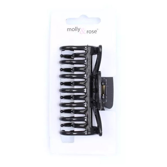 MOLLY & ROSE 8429 BLACK DOUBLE TOOTH CLAMP