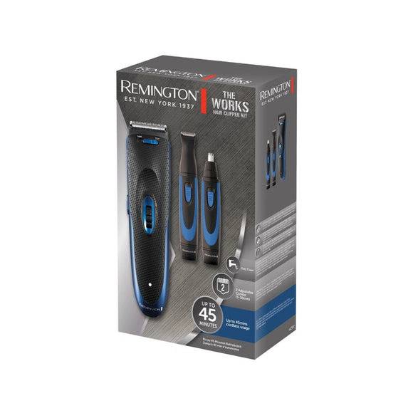 REMINGTON THE WORKS HAIR CLIPPER KIT